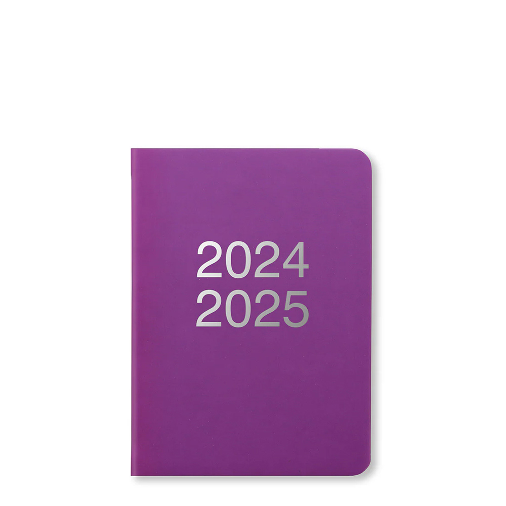 Letts Dazzle A6 Day to a Page Diary with Appointments 2024-2025